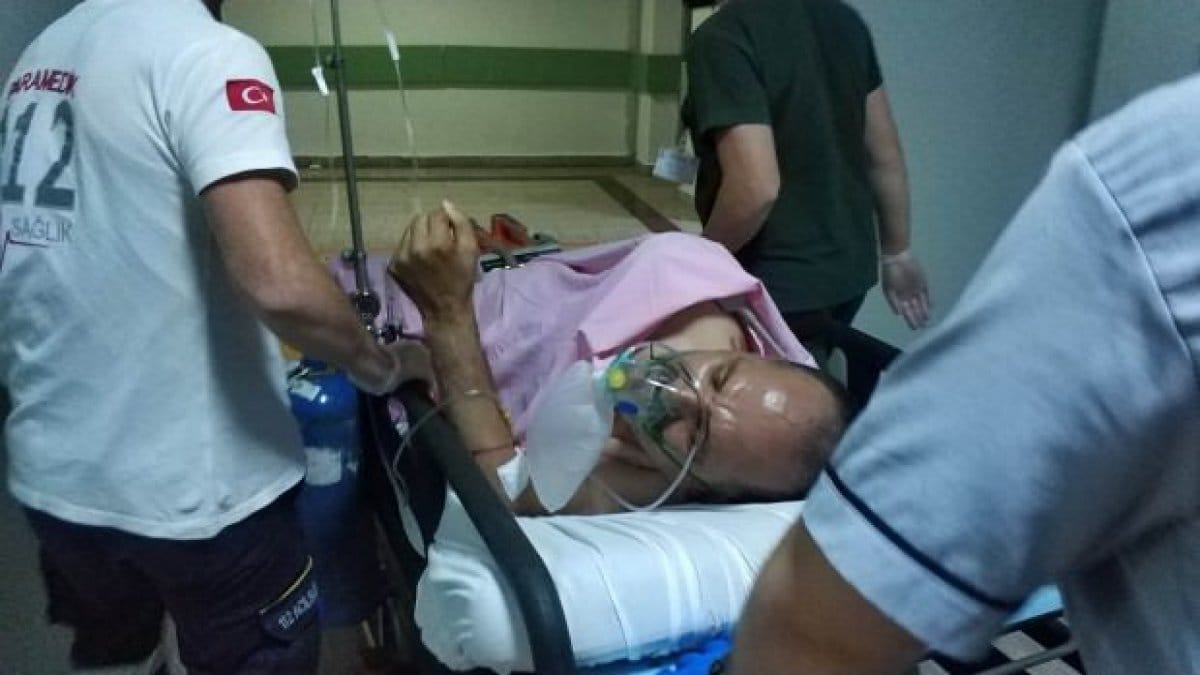 Kavgayı ayırmak istedi, dehşeti yaşadı! Lunaparkta korku dolu anlar...