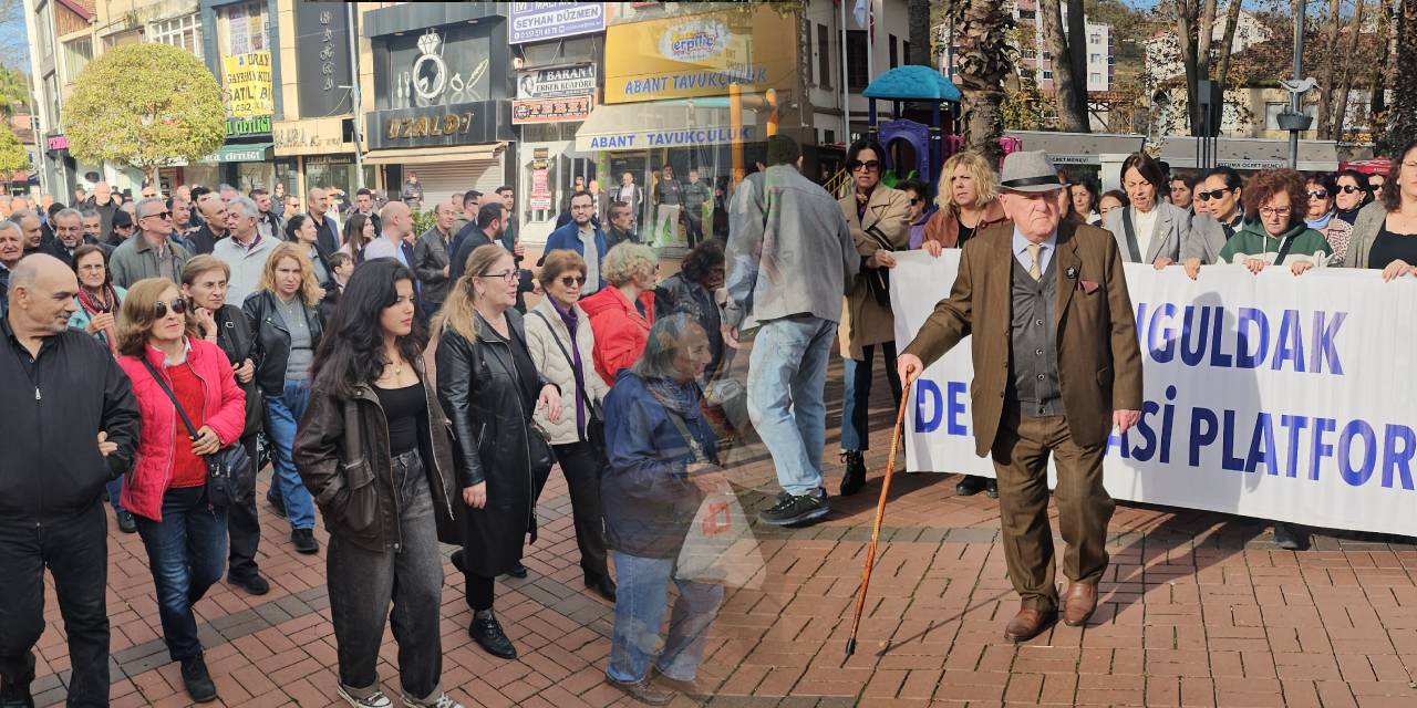 Zonguldak’ta kadın cinayetlerine tepki yürüyüşü: Tepkimiz cezasızlık kültürüne