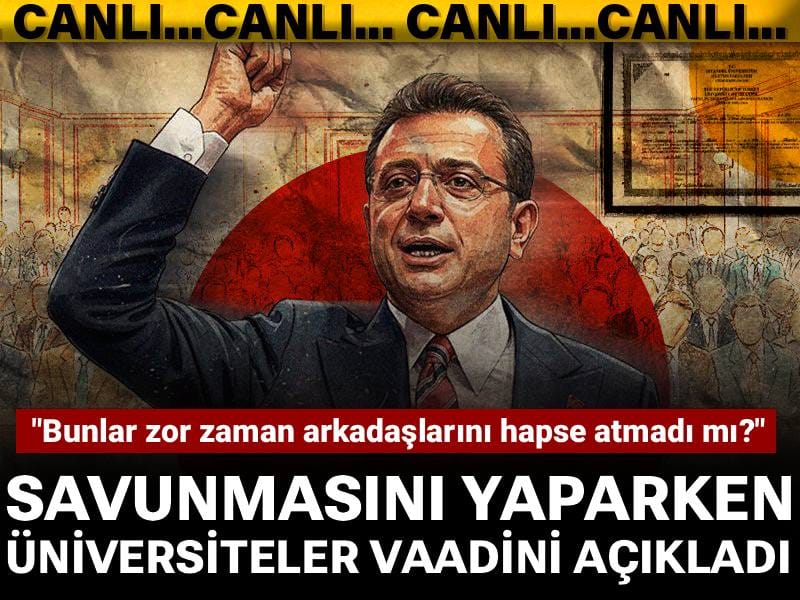 İmamoğlu üçüncü kez diploması için mahkemede! Duruşma salonundan vaadini açıkladı