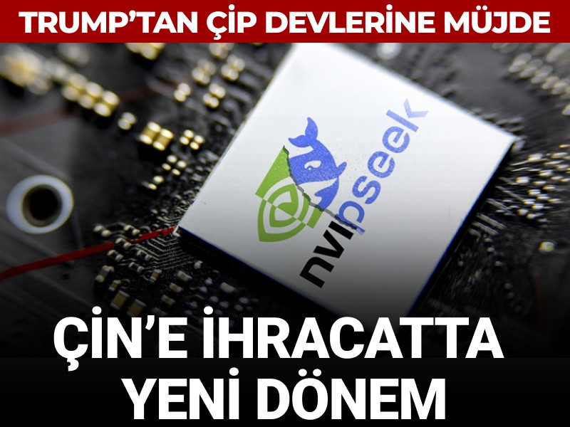 Trump'tan çip devlerine Çin müjdesi: İzin çıktı