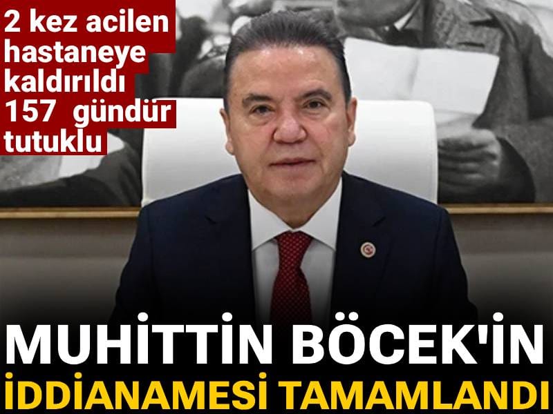 Muhittin Böcek'in iddianamesi daha yeni tamamlandı! 2 kez acilen hastaneye kaldırılmıştı