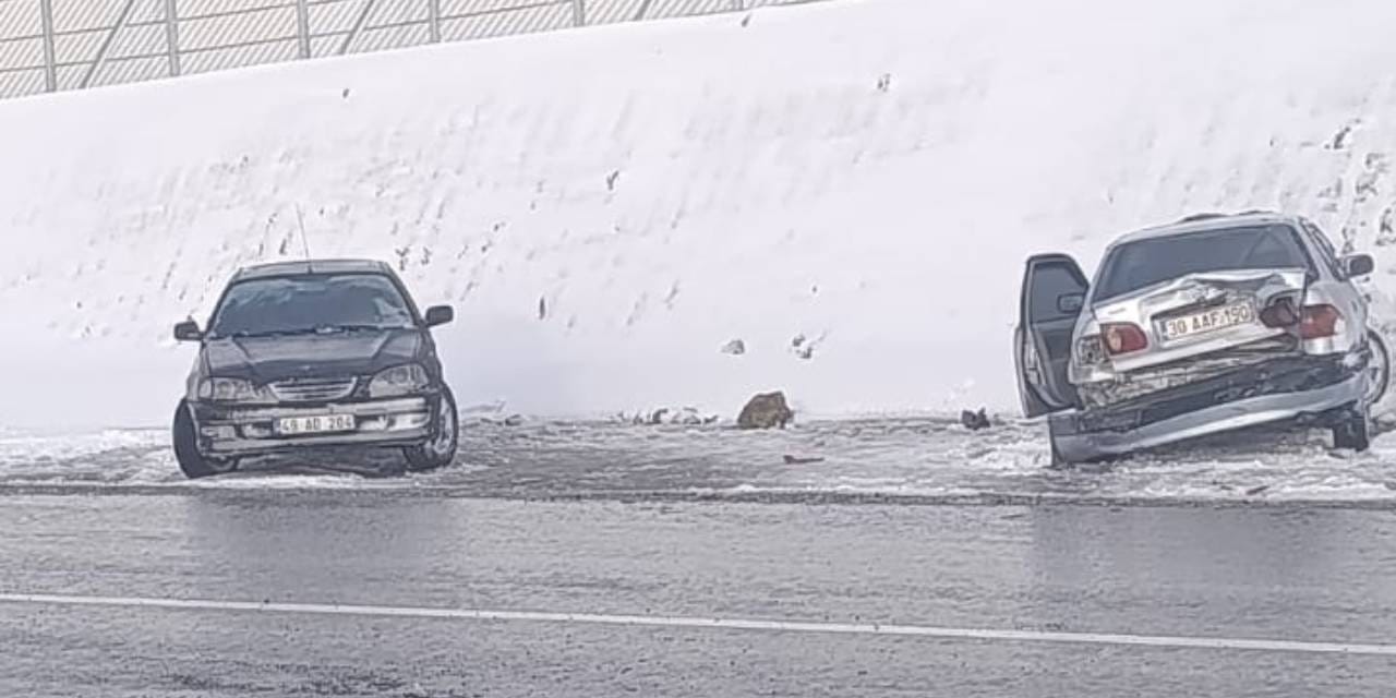 Van'da zincirleme trafik kazası