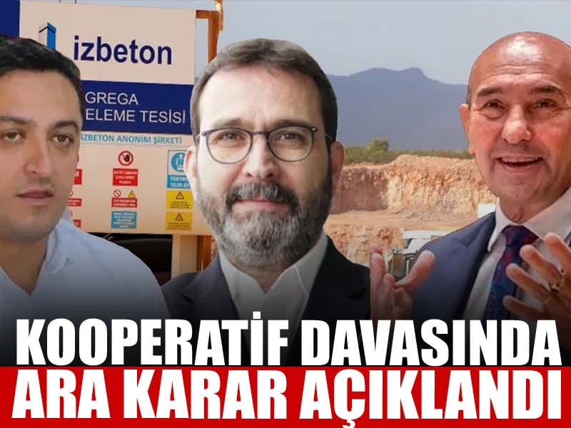 Kooperatif davasında tahliye kararı çıktı