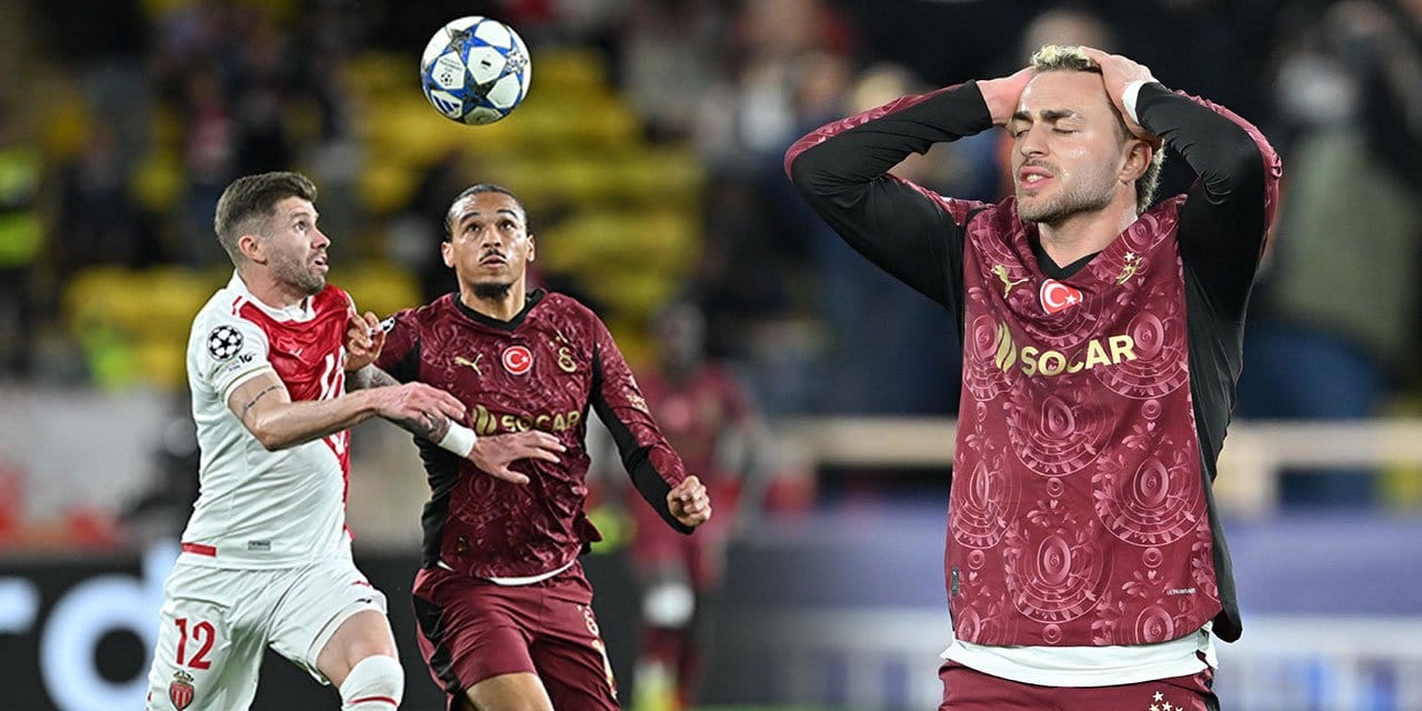 Galatasaray Fransa'da kayıp: Monaco karşısında istediğini bulamadı