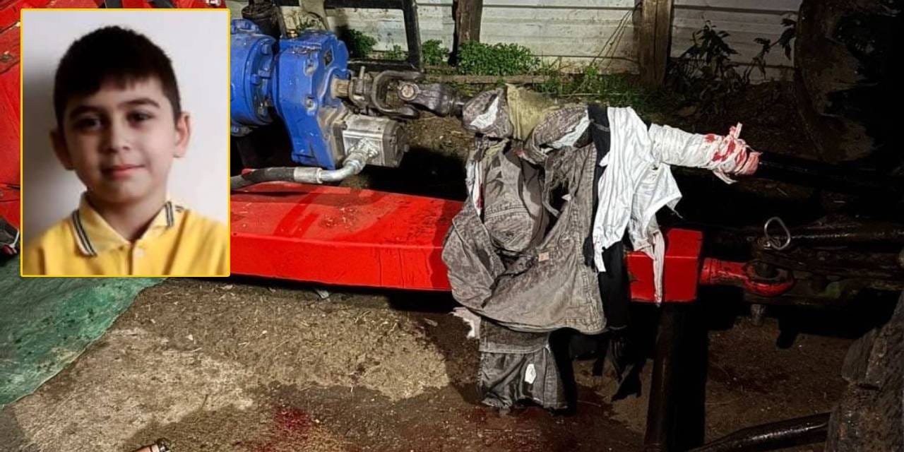 10 yaşındaki Miraç kolunu silaj makinesine kaptırdı: Hayatını kaybetti