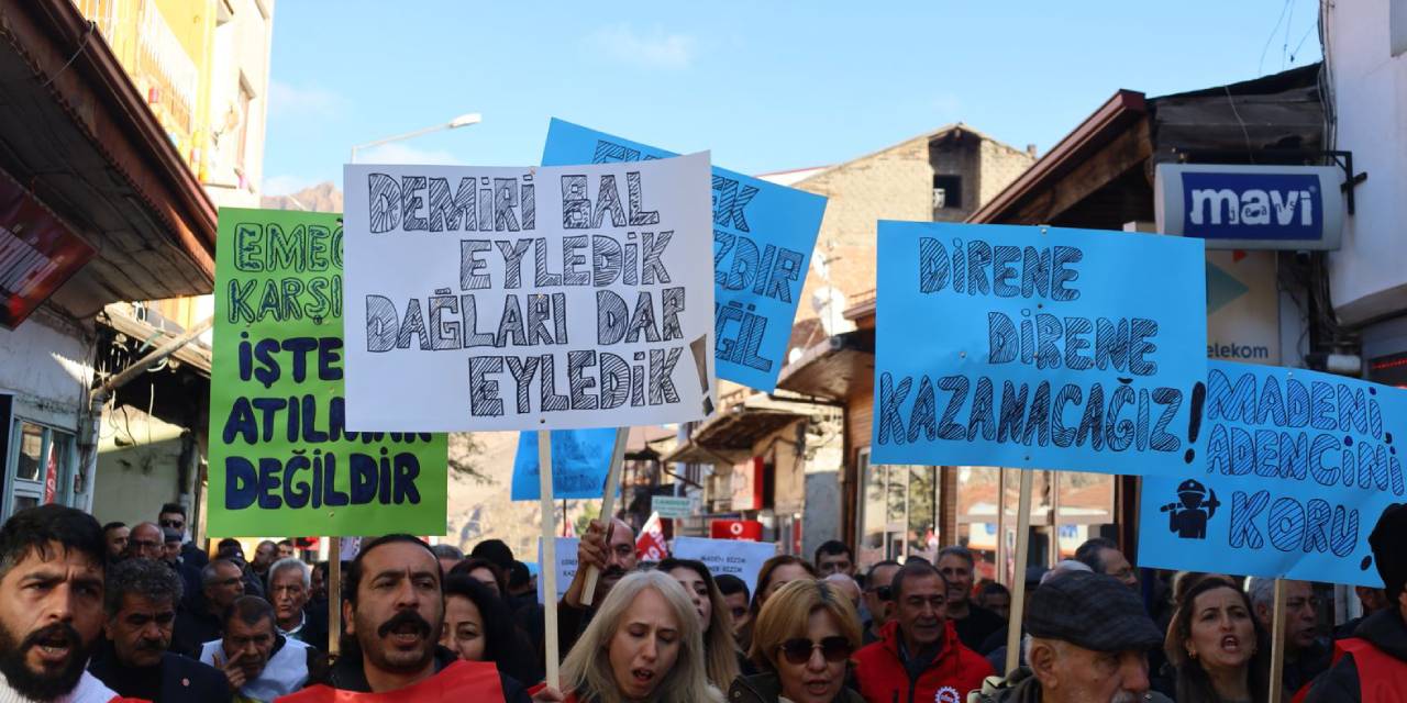 Madenciler Sivas'ta yürüdü!