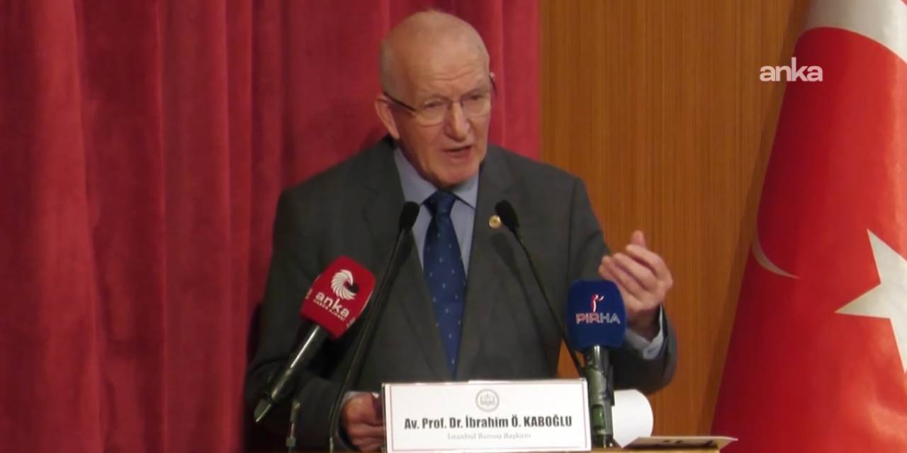 İstanbul Barosu Başkanı Kaboğlu: Cumhuriyet’in son on yılı anayasasızlaştırma dönemi oldu