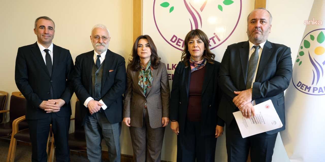 DEM Parti'nin 99 sayfalık raporu Meclis Başkanlığına iletildi