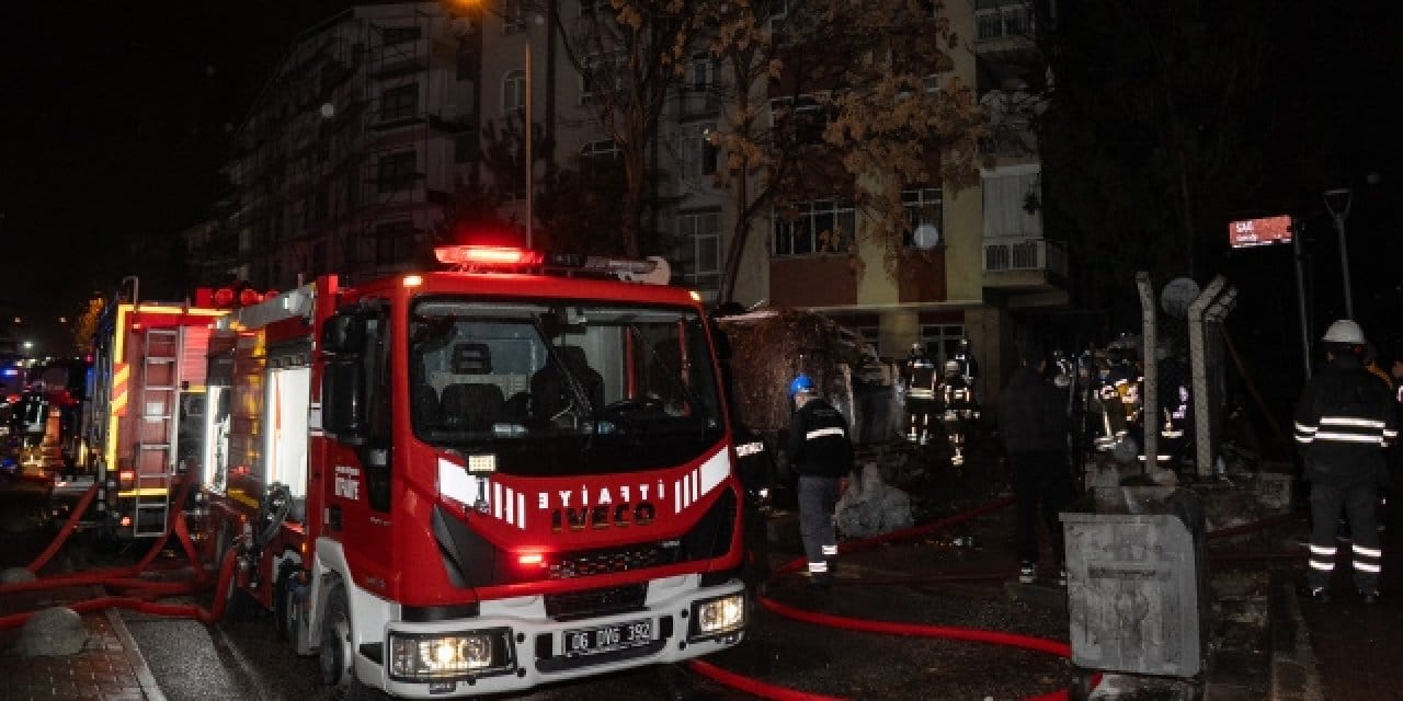 Hurdalık yangını apartmana sıçradı: 8 yaralı