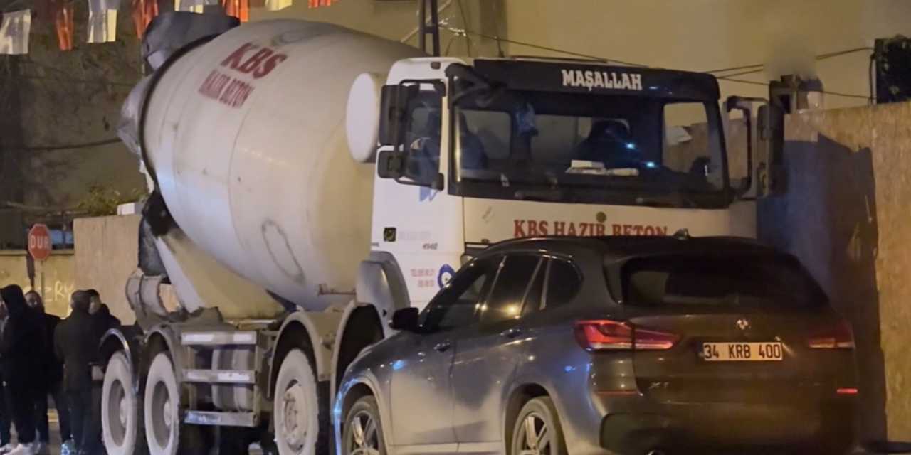 Korkunç bir ölüm... Beton mikserinin içinde can verdi