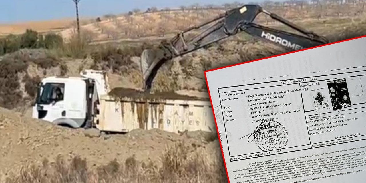 AKP'li belediye Fırat Nehri'nden kum çekip çekip satmış! O başkana milyonluk ceza!