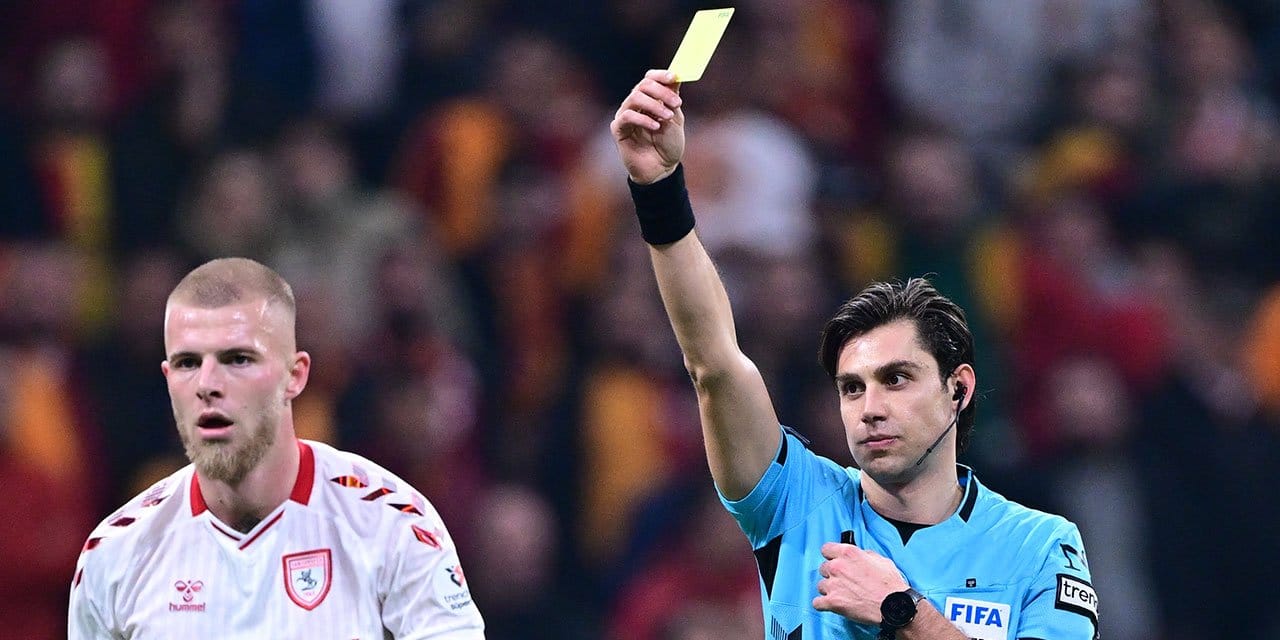 TFF Galatasaray Samsunspor maçına damga vuran Mehmet Türkmen kararını verdi