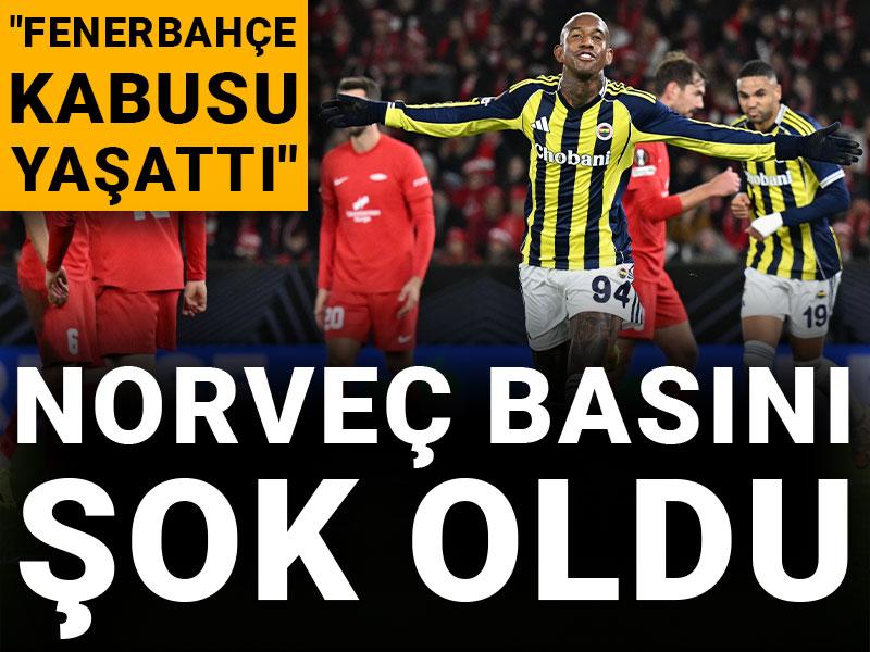 Norveç basını şok oldu: Fenerbahçe kabusu yaşattı