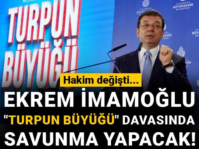 İmamoğlu'nun "Turpun Büyüğü" davasında savunma yapacak! Hakim değişti...