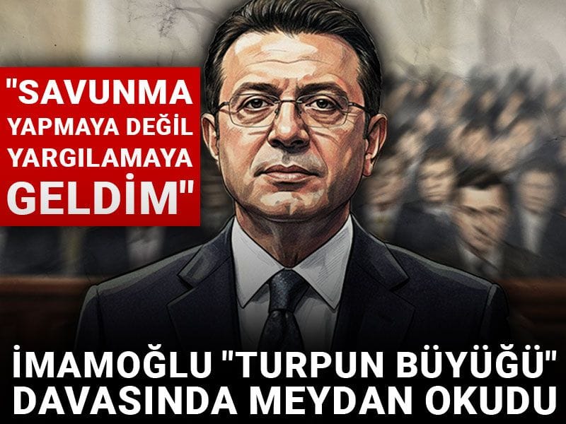 İmamoğlu "Turpun Büyüğü" davasında meydan okudu: "Savunma yapmaya değil yargılamaya geldim"