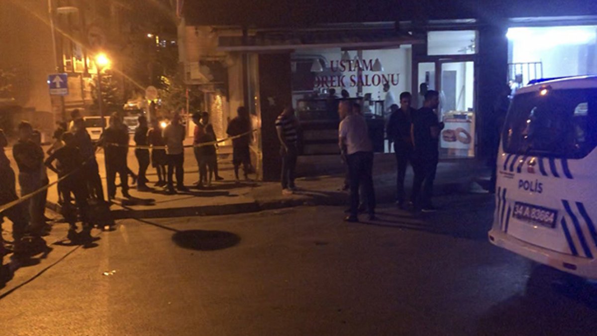 Çay içerken kurşunların hedefi oldu!