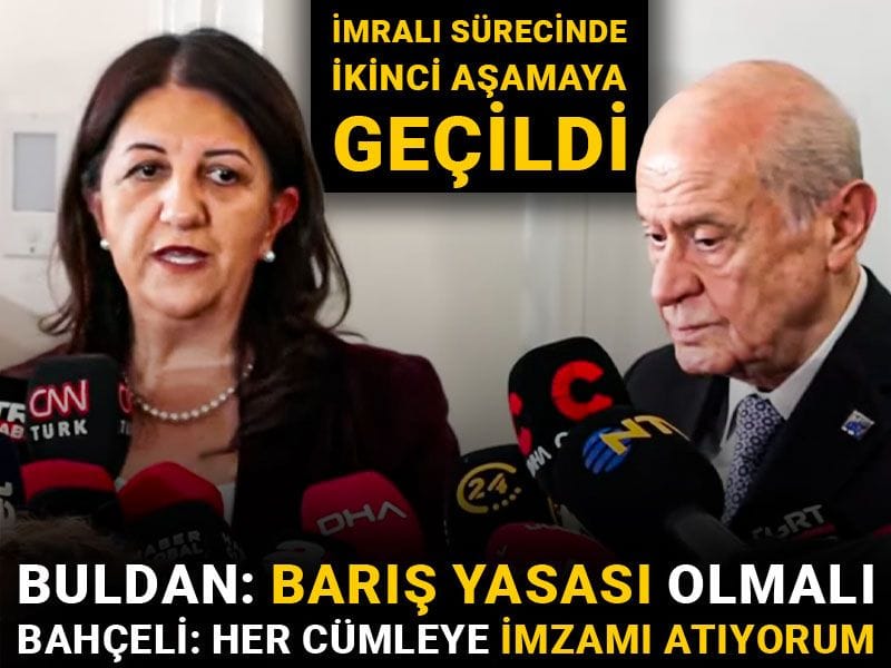 Son dakika | DEM - Bahçeli görüşmesi sonrası Pervin Buldan: Süreçte ikinci aşamaya geçtik