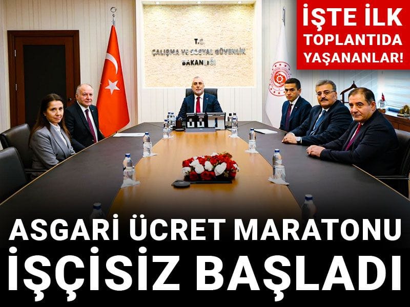 Asgari ücrette kritik gün: İşçisiz belirlenecek