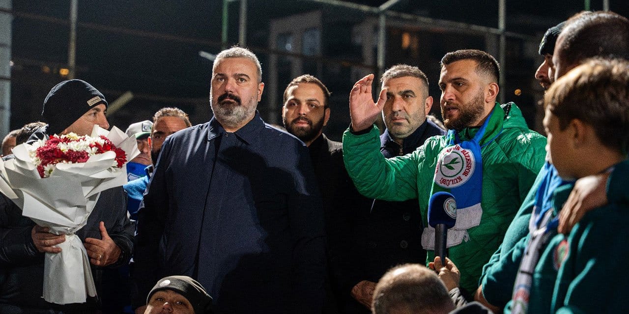 İbrahim Turgut'tan futbolculara moral ziyareti