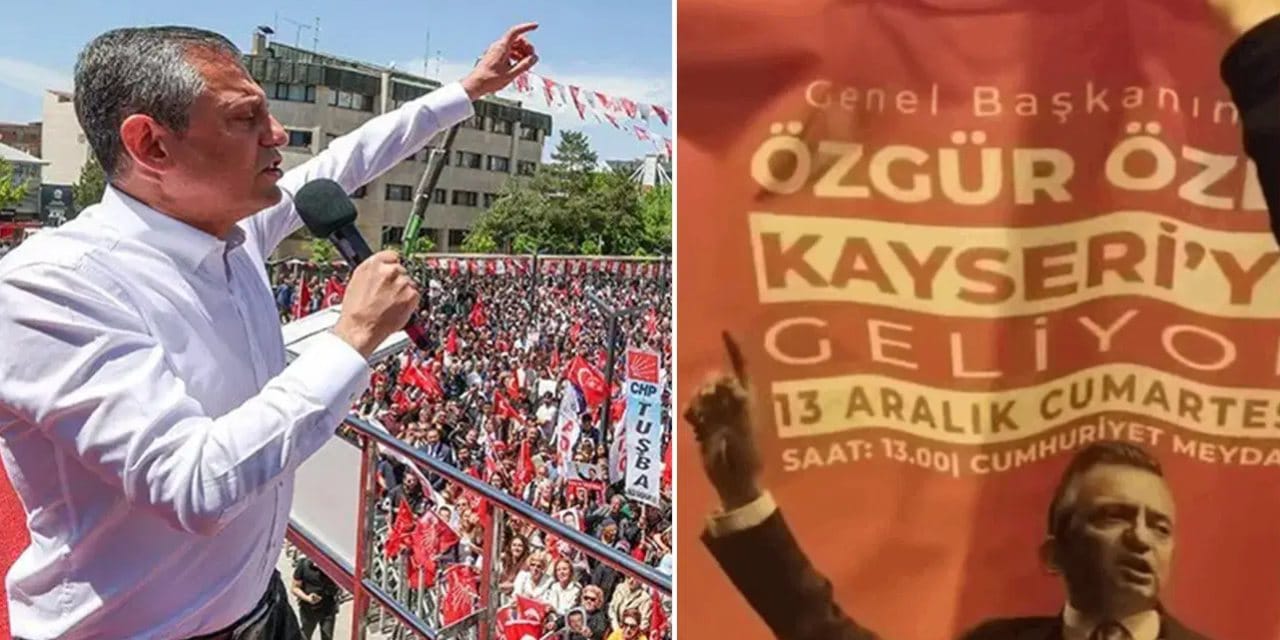 CHP’nin 75. mitingi öncesi afişler indirildi! Özgür Özel: Zulmedenler rahatsız olacak