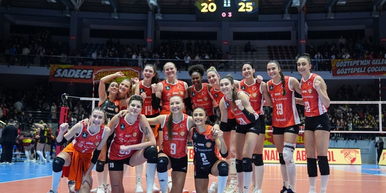 Göztepe direnemedi: Eczacıbaşı İzmir'den geçti