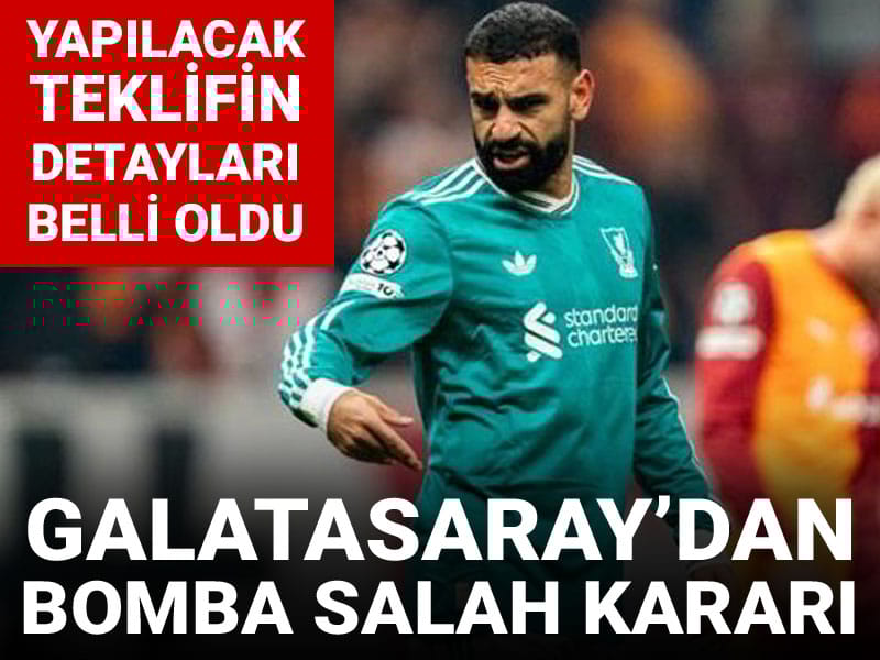 Galatasaray'dan bomba Salah kararı: Yapılacak teklif belli oldu