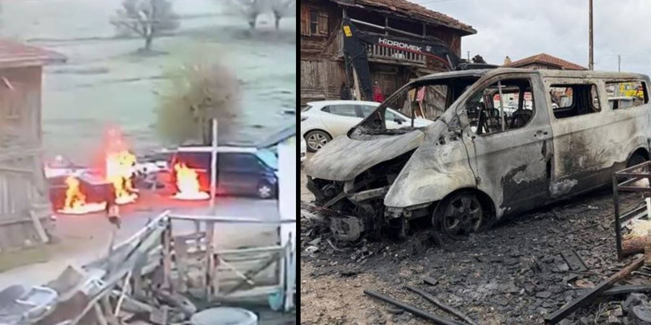 Muhtarın 4 aracı yakıldı! "Eve sıçrasaydı facia olacaktı"
