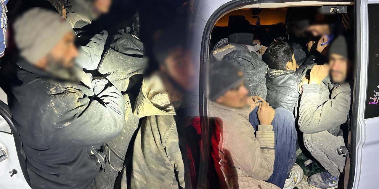 Iğdır’da 12 kaçak göçmen yakalandı!