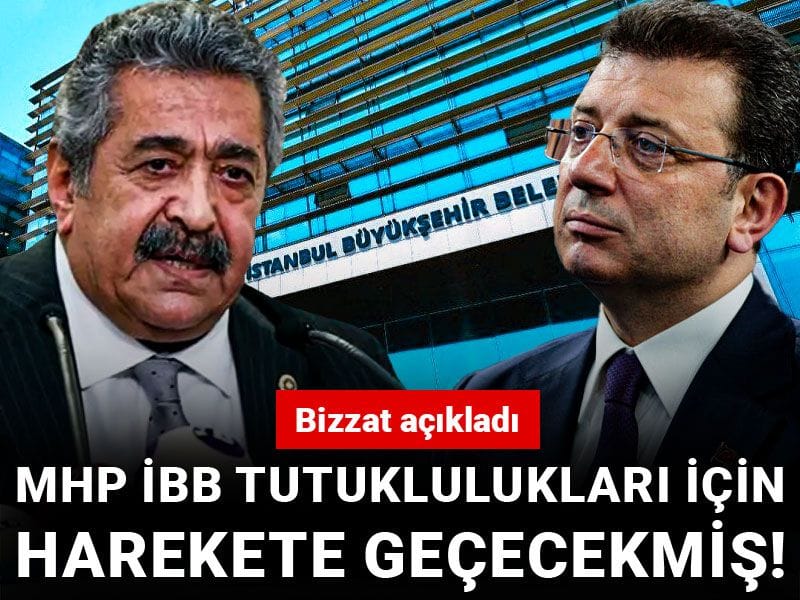 MHP İBB tutuklulukları için harekete geçecekmiş! Bizzat açıkladı