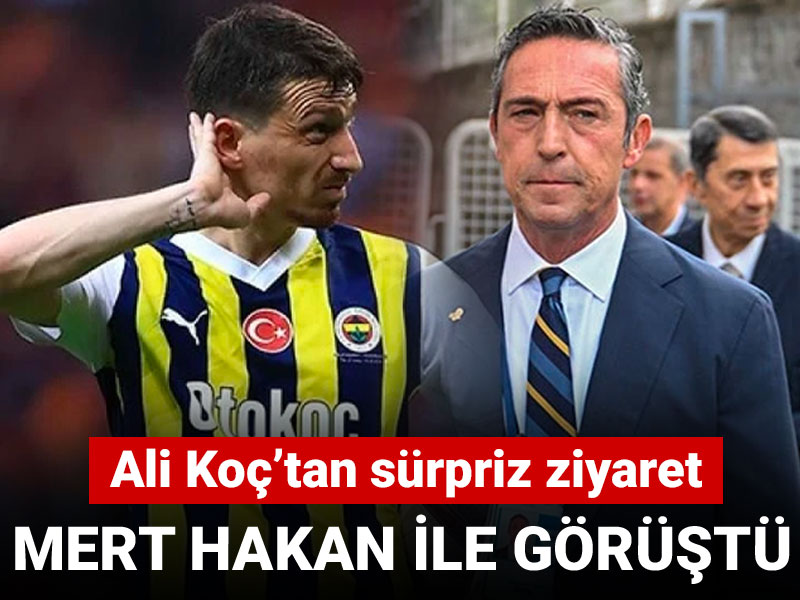 Ali Koç Silivri'de Mert Hakan Yandaş ile görüştü