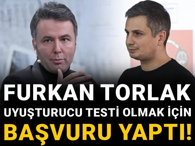 Furkan Torlak uyuşturucu testi olmak için başvuru yaptı! Cem Küçük'ün iddialarına yanıt verdi