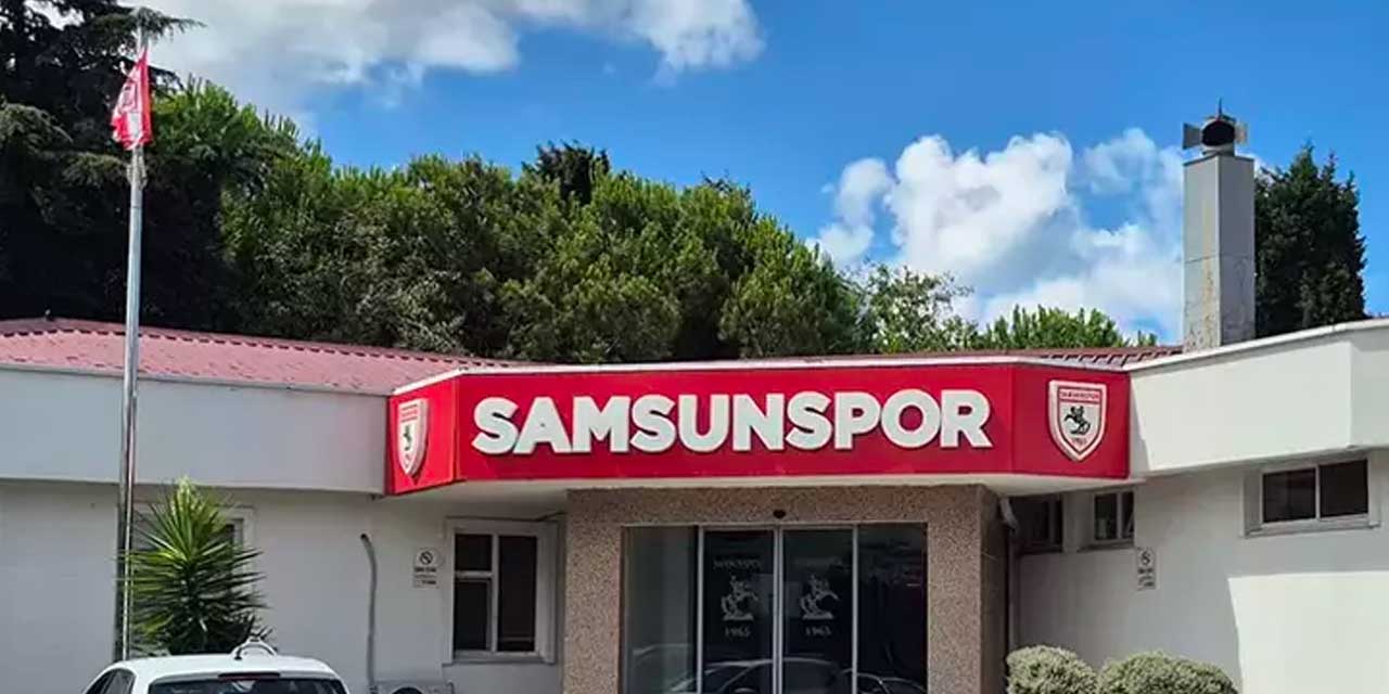 Samsunspor kötü haberi duyurdu