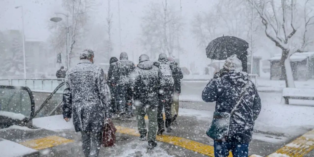 Meteoroloji'den 9 il için uyarı: Kar geliyor