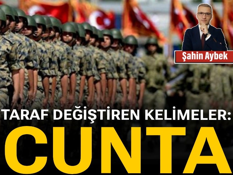 Taraf değiştiren kelimeler: Cunta