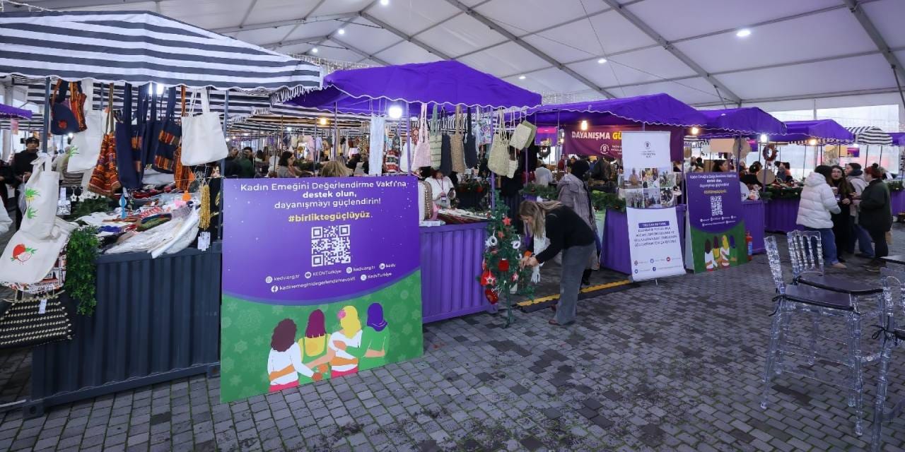 44 ilden kadınların el emeği ürünleri Galataport'ta satışa çıkarıldı