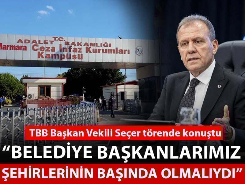 Vahap Seçer: Belediye başkanlarımız şehirlerinin başında vatandaşlarına hizmet ediyor olmalıydı