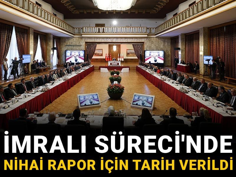 Son Dakika | İmralı Süreci'nde nihai rapor için tarih verildi
