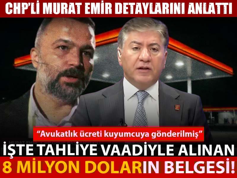 CHP'li Emir, tahliye vaadiyle 8 milyon dolarlık skandalın belgesini açıkladı