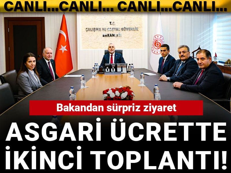 Asgari ücrette ikinci toplantı!