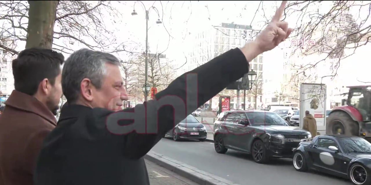 Özgür Özel'den Belçikalı çiftçilerin eylem destek