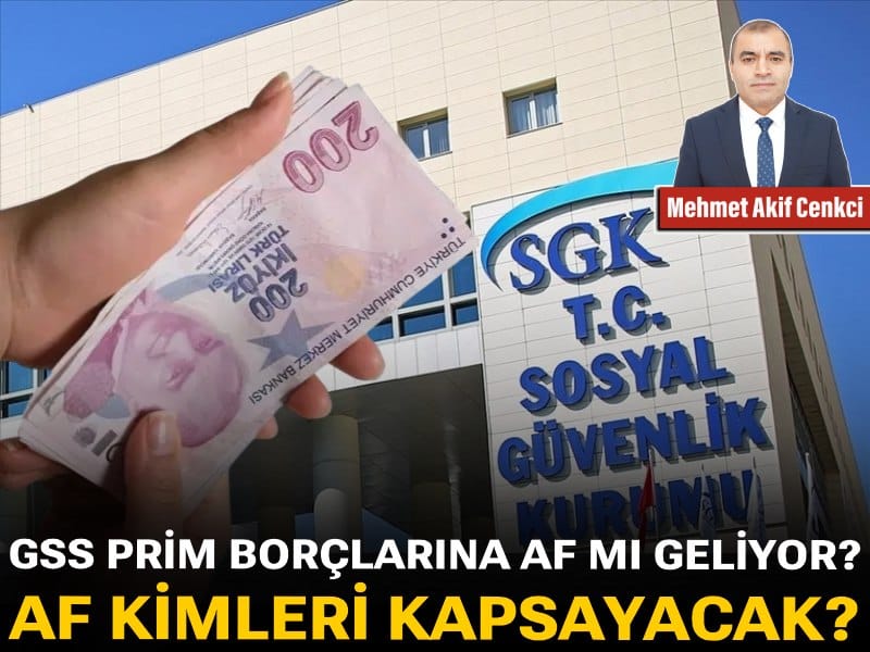 GSS prim borçlarına af mı geliyor? Af kimleri kapsayacak?