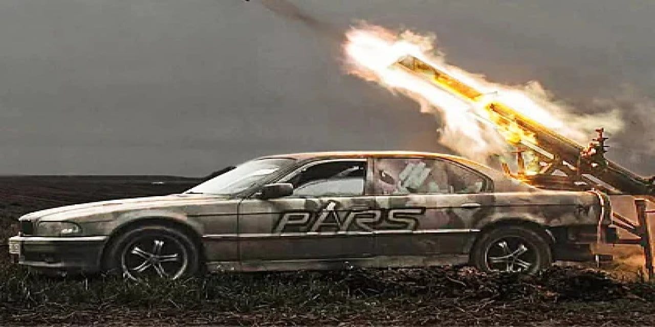 Savaşın doğaçlama mühendisliği: Ukraynalılar BMW 7 Serisi'ni roketatara çevirdiler