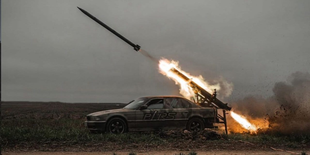 Savaşın doğaçlama mühendisliği: Ukraynalılar BMW 7 Serisi'ni roketatara çevirdiler