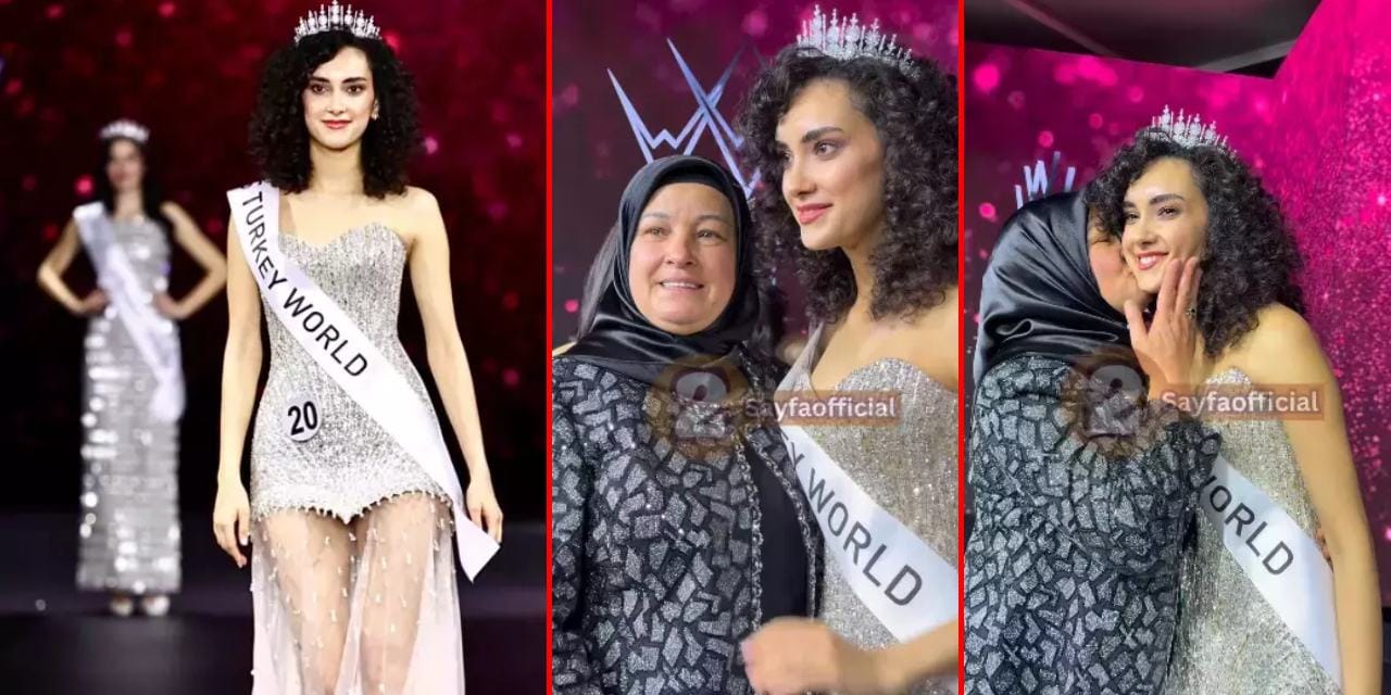 Miss Turkey kraliçesi oldu: Sıla Saraydemir'e ilk tebrik annesinden geldi