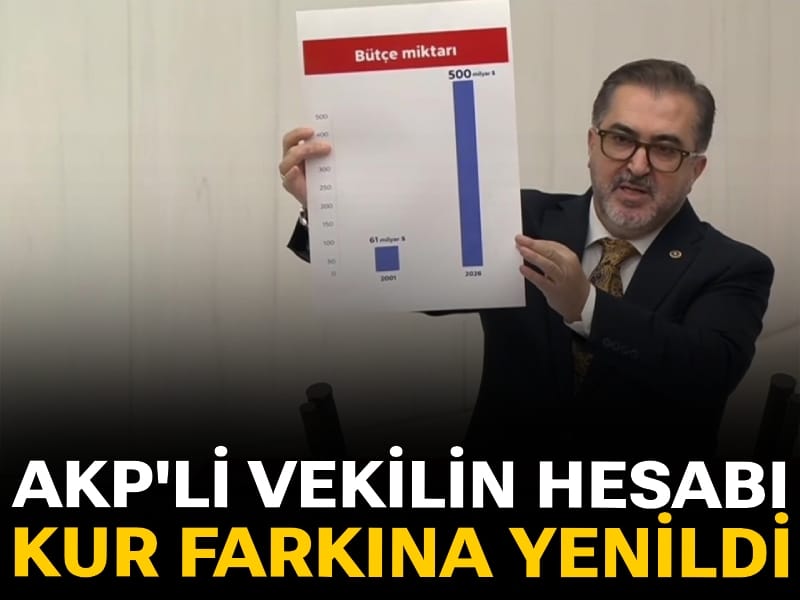 AKP'li vekilin hesabı kur farkına yenildi