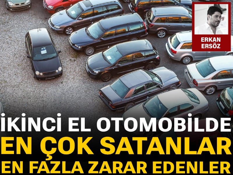 İkinci el otomobilde en çok satanlar en fazla zarar edenler