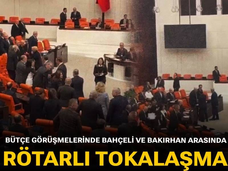 Bütçe görüşmelerinde Bahçeli ve Bakırhan arasında rötarlı tokalaşma
