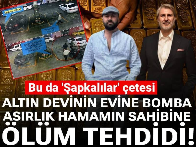Haraç isteyen çeteden, altın kralına önce kurşun sonra el bombası!