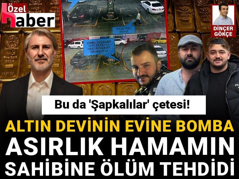 Haraç isteyen çeteden, altın kralına önce kurşun sonra el bombası!