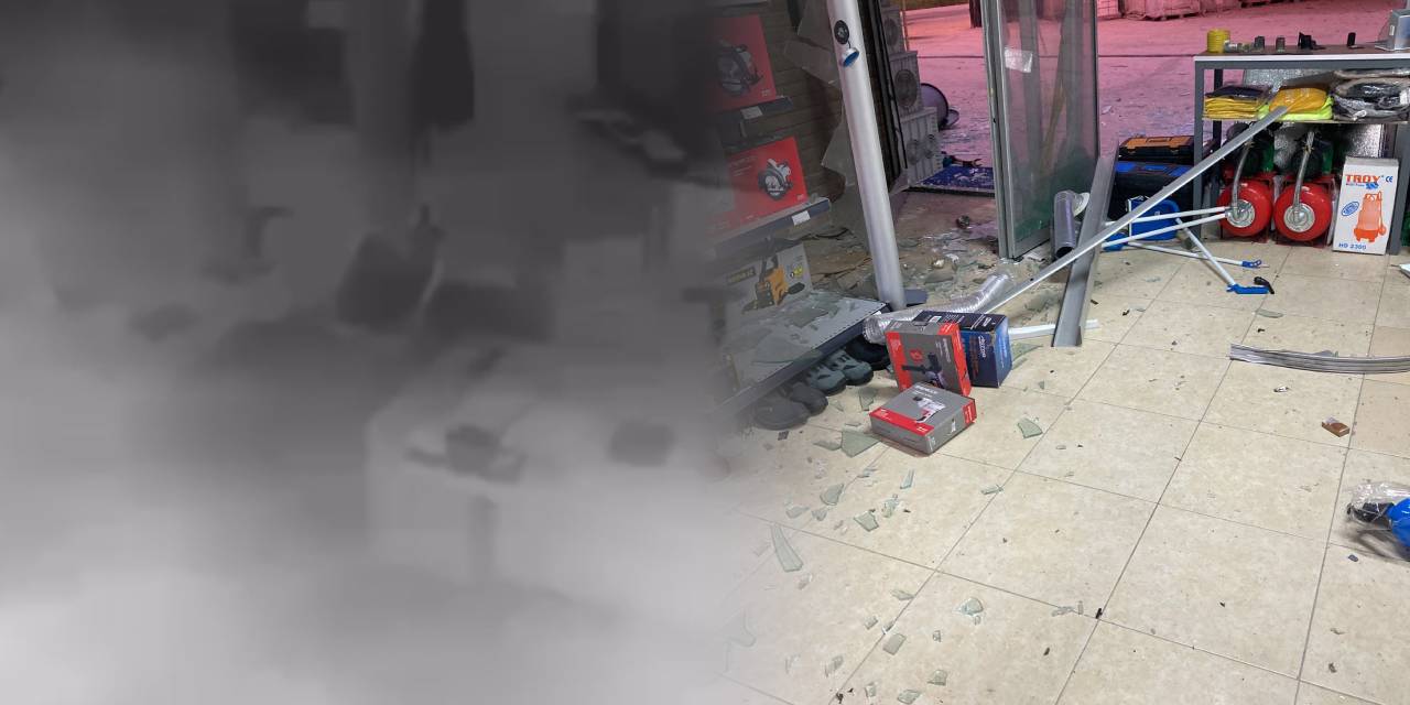 Tehditler savurarak işyerine patlayıcı attılar: Oğlunu gömeceğiz seni havaya uçuracağız